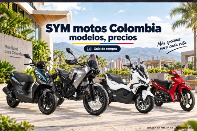SYM motos Colombia- modelos y precios