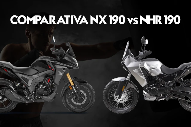 comparativa motos honda nx 190 vs sym nhr 190
