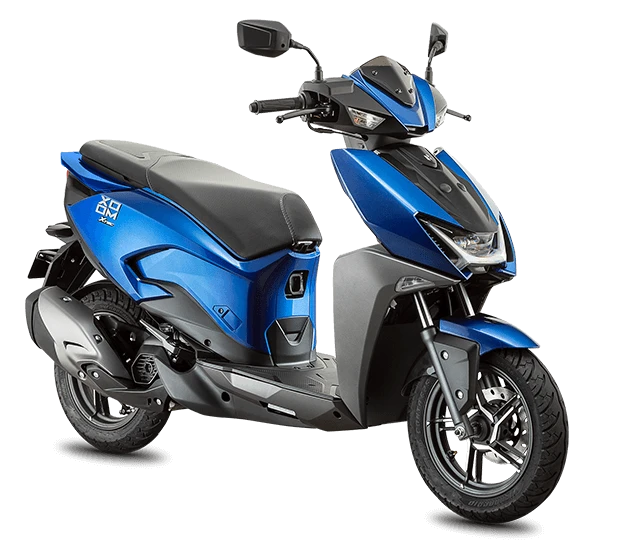 moto scooter hero xoom 110 azul
